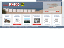 Tablet Screenshot of immo-unico.be